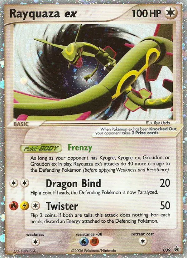 Rayquaza ex &mdash; Nintendo Black Star Promo 39