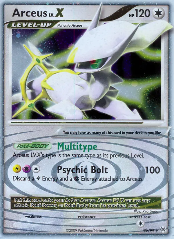 Arceus Lv.X — Platinum Arceus 96/99