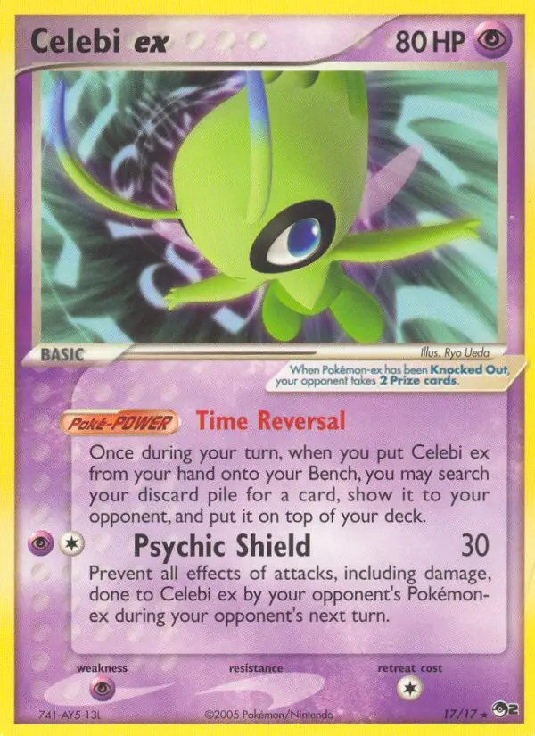 Celebi ex &mdash; POP Series 2, 17/17
