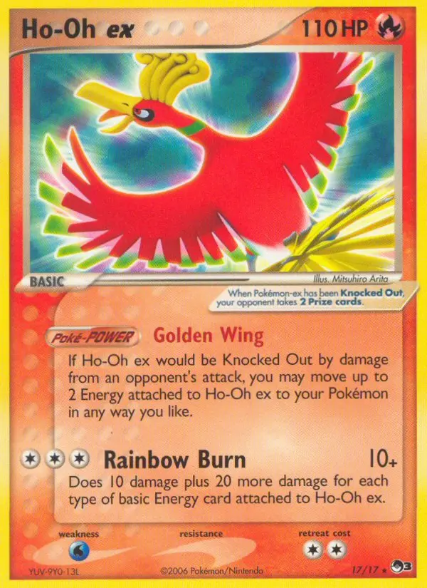 Ho-Oh ex &mdash; POP Series 3, 17/17