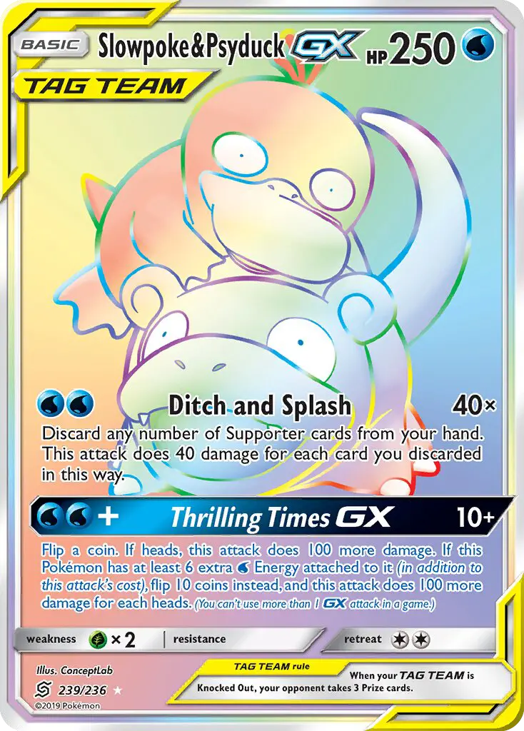 Slowpoke & Psyduck-GX 239/236
