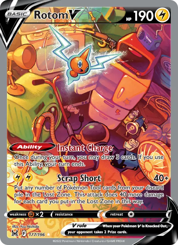 Rotom V (Alternate Full Art) 177/196
