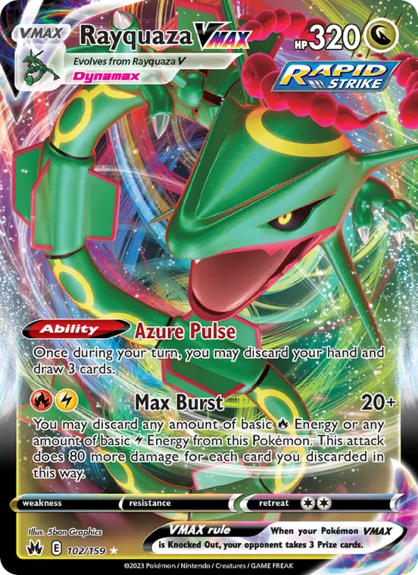 Rayquaza VMAX (102) 102/159