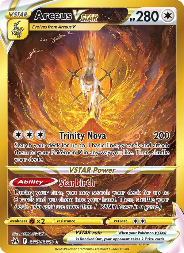 Arceus VSTAR GG70