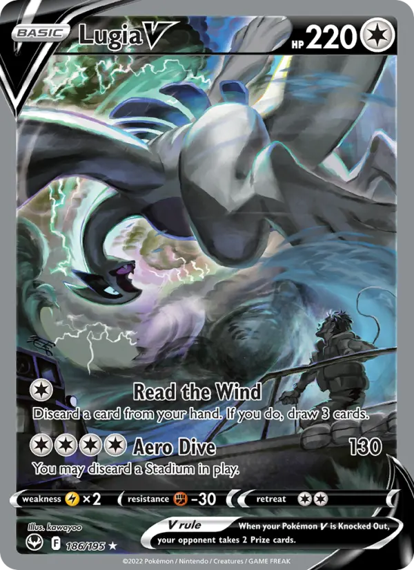 Lugia V (Alternate Full Art) — SWSH Silver Tempest