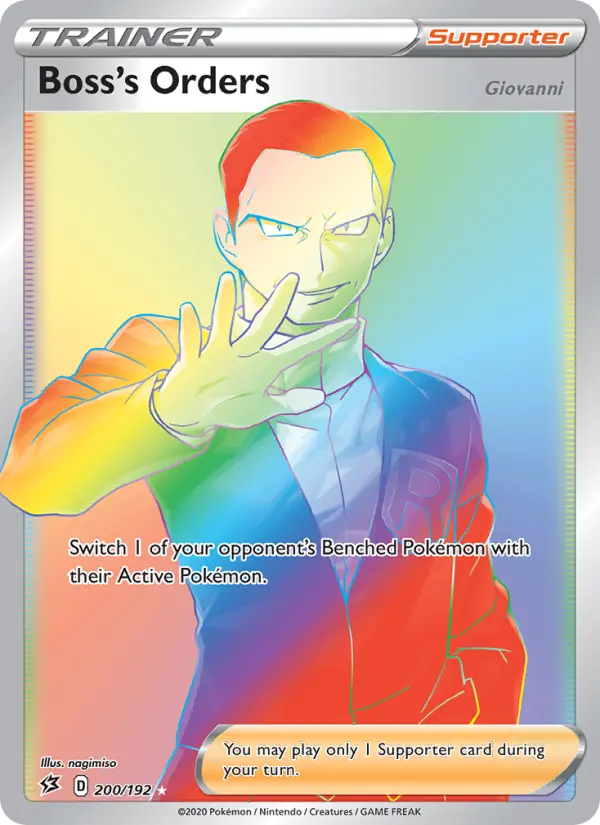 Boss's Orders (Secret) 200/192