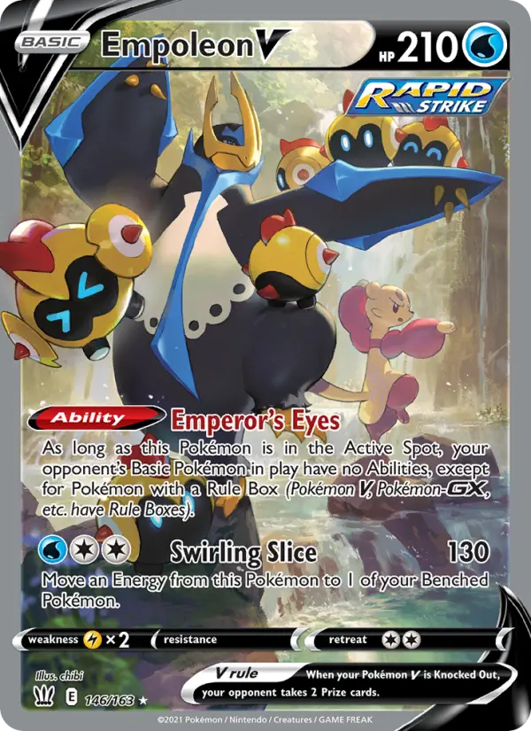 Empoleon V (Alternate Full Art) 146/163