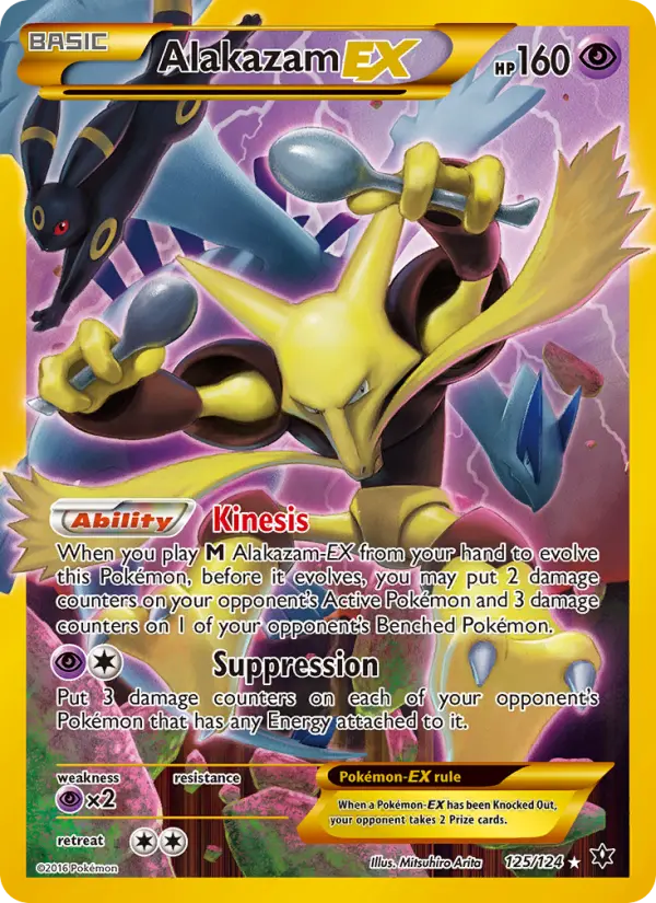 Alakazam-EX — XY Fates Collide 125