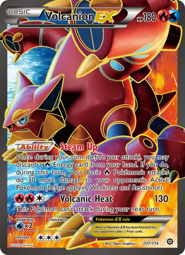 Volcanion-EX 107/114