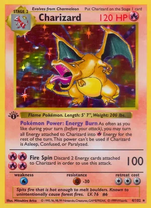 Charizard — Base Set #4