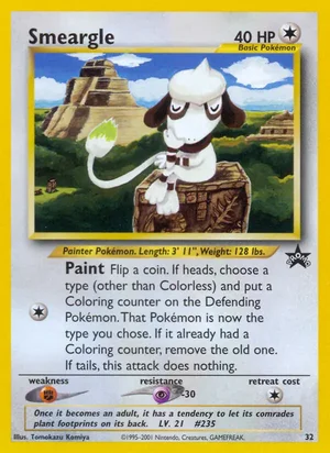 Smeargle — Black Star Promo 32