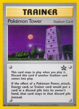 Pokémon Tower — Black Star Promo 42