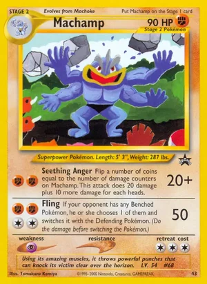 Machamp — Black Star Promo 43