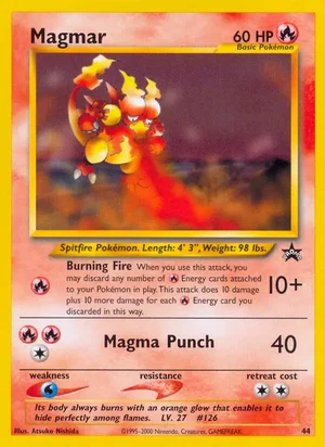 Magmar — Black Star Promo 44