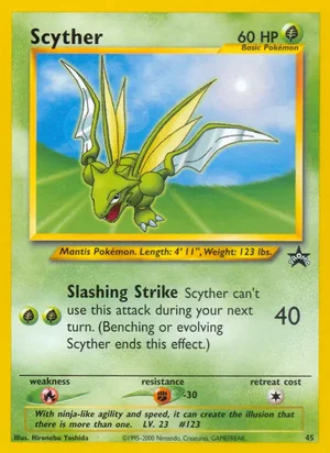 Scyther — Black Star Promo 45