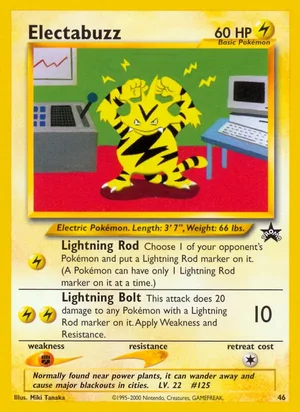 Electabuzz — Black Star Promo 46