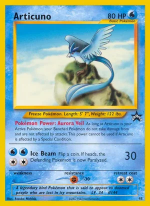 Articuno — Black Star Promo 48