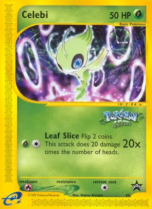 Celebi — Black Star Promo 50