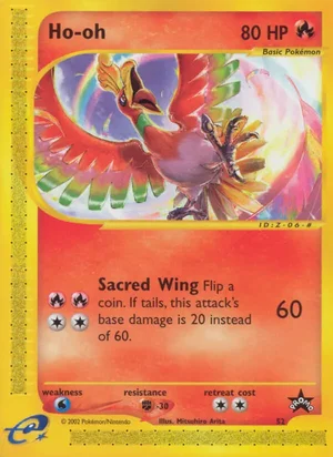 Ho-Oh — Black Star Promo 52