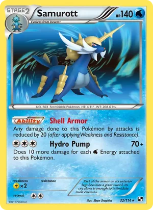 Samurott 32/114