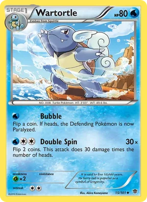Wartortle 15/101