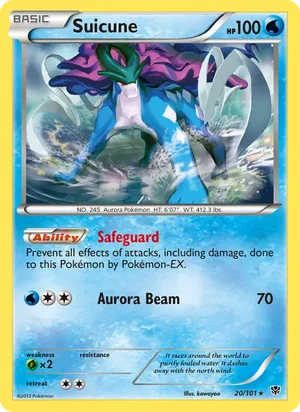 Suicune 20/101