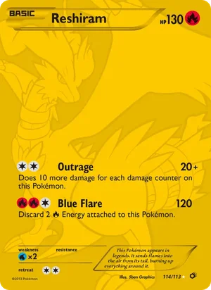 Reshiram 114/113