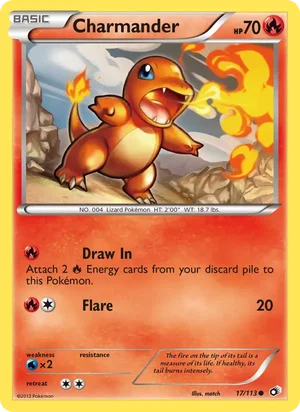 Charmander 17/113