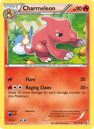Charmeleon 18/113