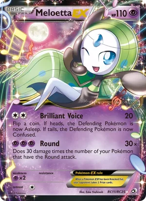 Meloetta-EX RC11