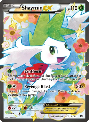 Shaymin-EX RC21