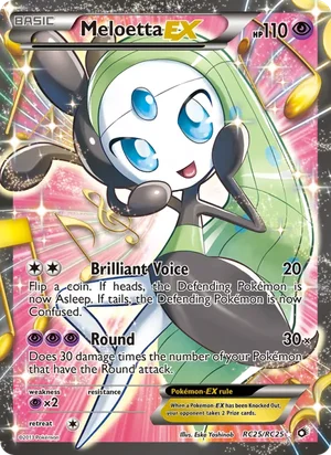 Meloetta-EX RC25