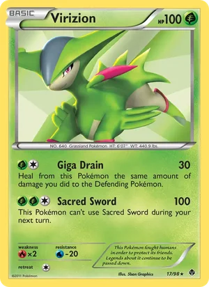 Virizion 17/98