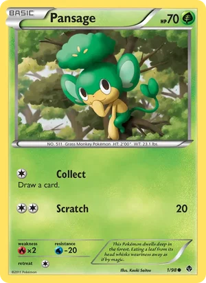Pansage 1/98