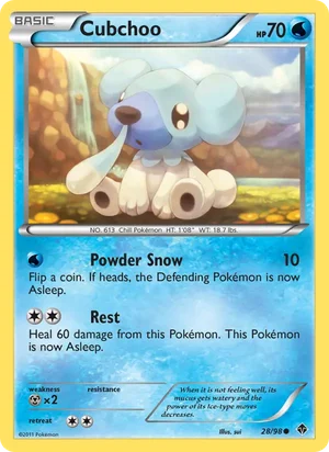 Cubchoo 28/98