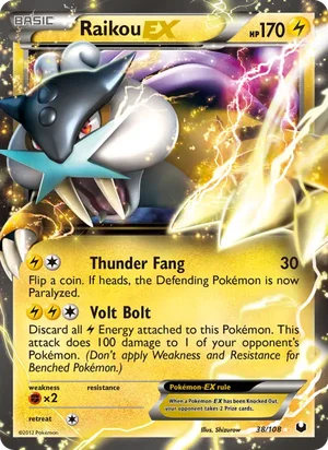 Raikou-EX 38/108
