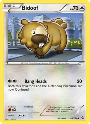Bidoof 106/124