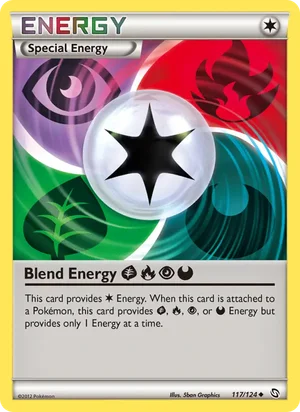 Blend Energy GrassFirePsychicDarkness 117/124