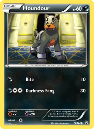 Houndour 74/124