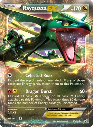 Rayquaza-EX — Dragons Exalted #85