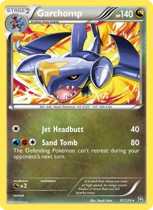 Garchomp 91/124