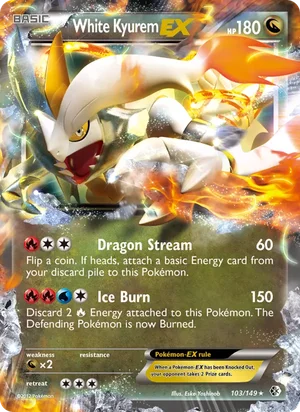 White Kyurem-EX 103/149