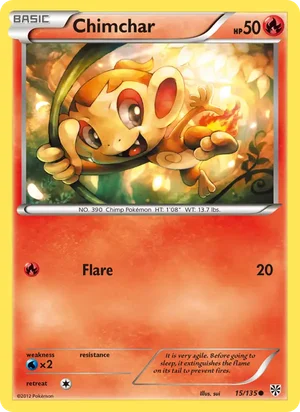 Chimchar 15/135