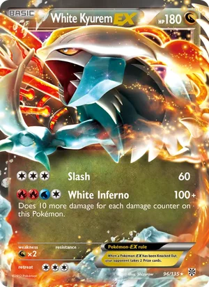 White Kyurem-EX 96/135