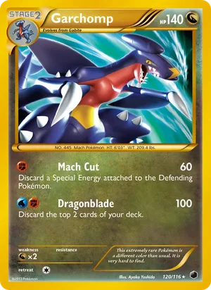 Garchomp 120/116