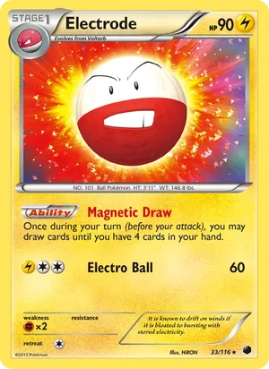 Electrode 33/116
