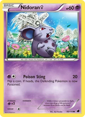 Nidoran ♀ 40/116