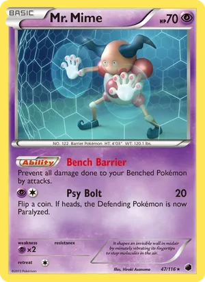 Mr. Mime, Plasma Freeze 47