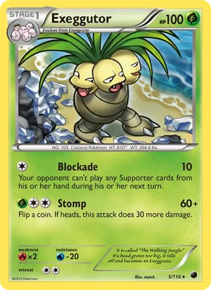 Exeggutor 5/116