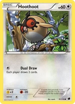 Hoothoot 91/116